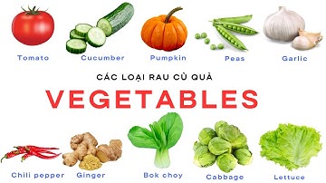 Học Tiếng Anh - CÁC LOẠI RAU CỦ QUẢ P2 - Epic