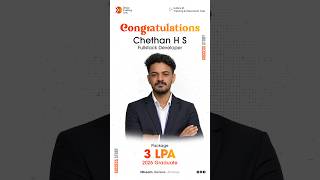 Congratulations Chethan H S Secured 4 Lpa Package Dhee Coding Lab Placement Success
