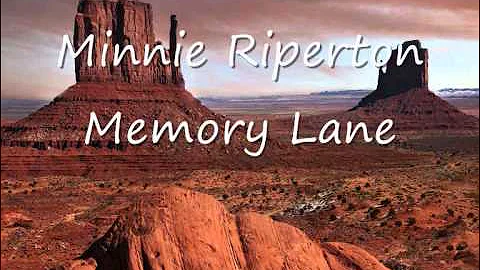 Minnie Ripperton - Memory lane.wmv