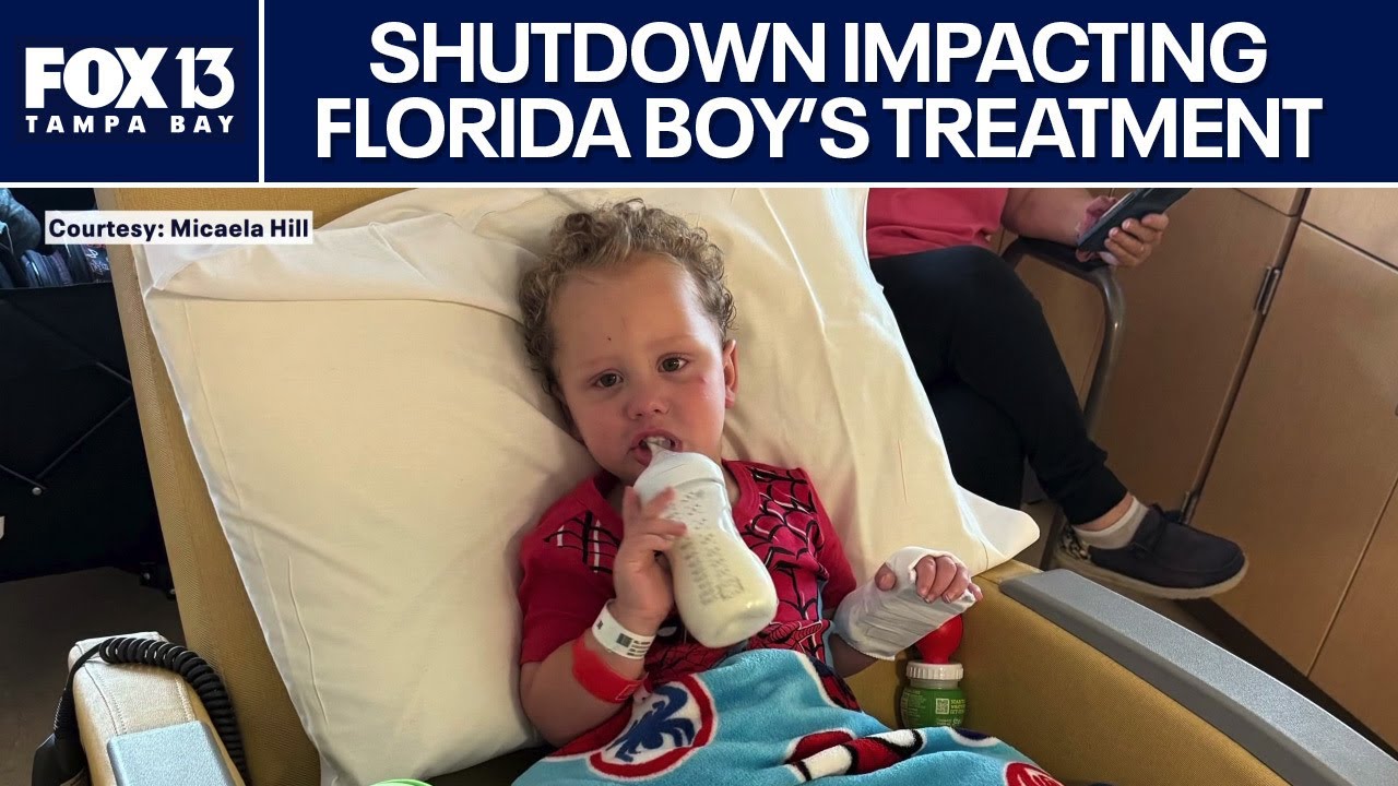 Government shutdown preventing Florida boy from getting lifesaving treatment