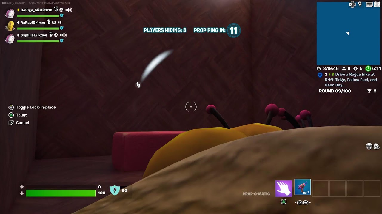 fortnight ps5 prop hunt YouTube