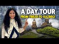 A day tour from tbilisi to kazbegi  must go to places in kazbegi  most beautiful church in georgia