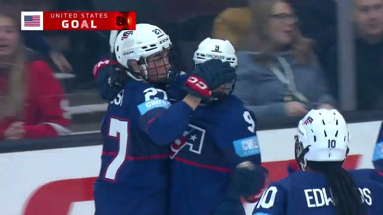 США обыгрывают Канаду со счетом 4-1 в первой игре серии Rivalry, представленной Discover