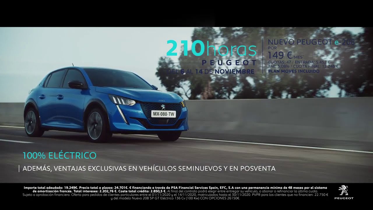 Anuncio Peugeot 2020 -