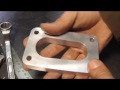 Making a Weber DGV spacer on a Tormach for an austin mini