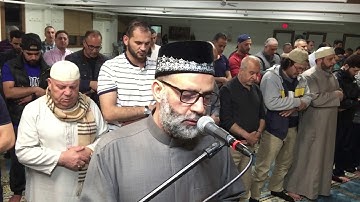 صلاة العشاء الليلة الأخيرة من شعبان ١٤٤٠ لحسن صالح وتلاوة مؤثرة من سورة آل عمران