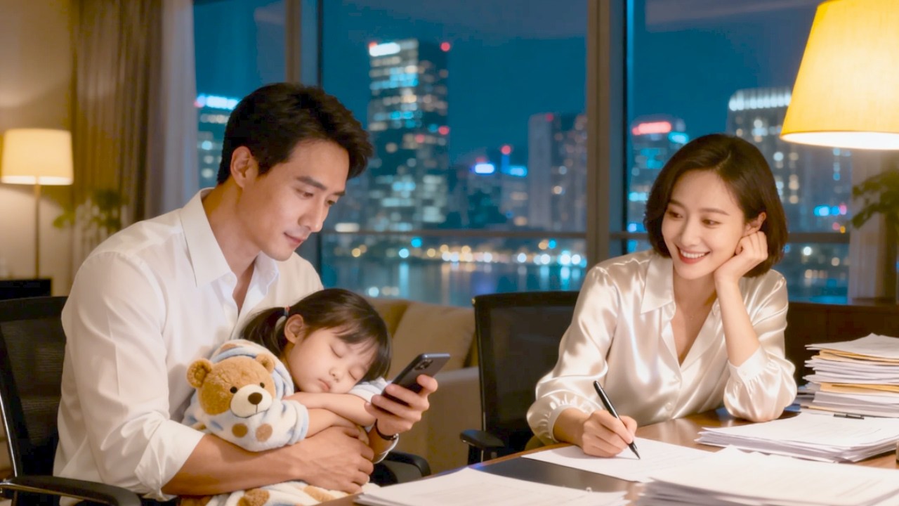 高圧的なCEOが、自分にそっくりな女の子と偶然出会い、溺愛しながら家に連れて帰る。