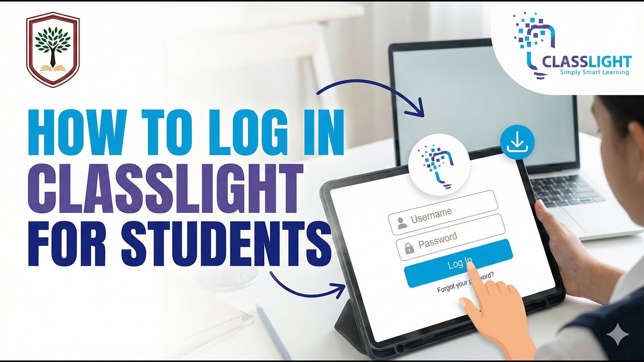 How to login in Student account in Classlight LMS? - YouTube