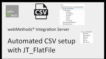 Automated CSV setup with JT_FlatFile