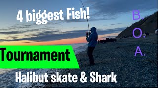 Surf Fishing Ninilchik Alaska Compassion thru Fishing Beach Clean up Tournament #halibut
