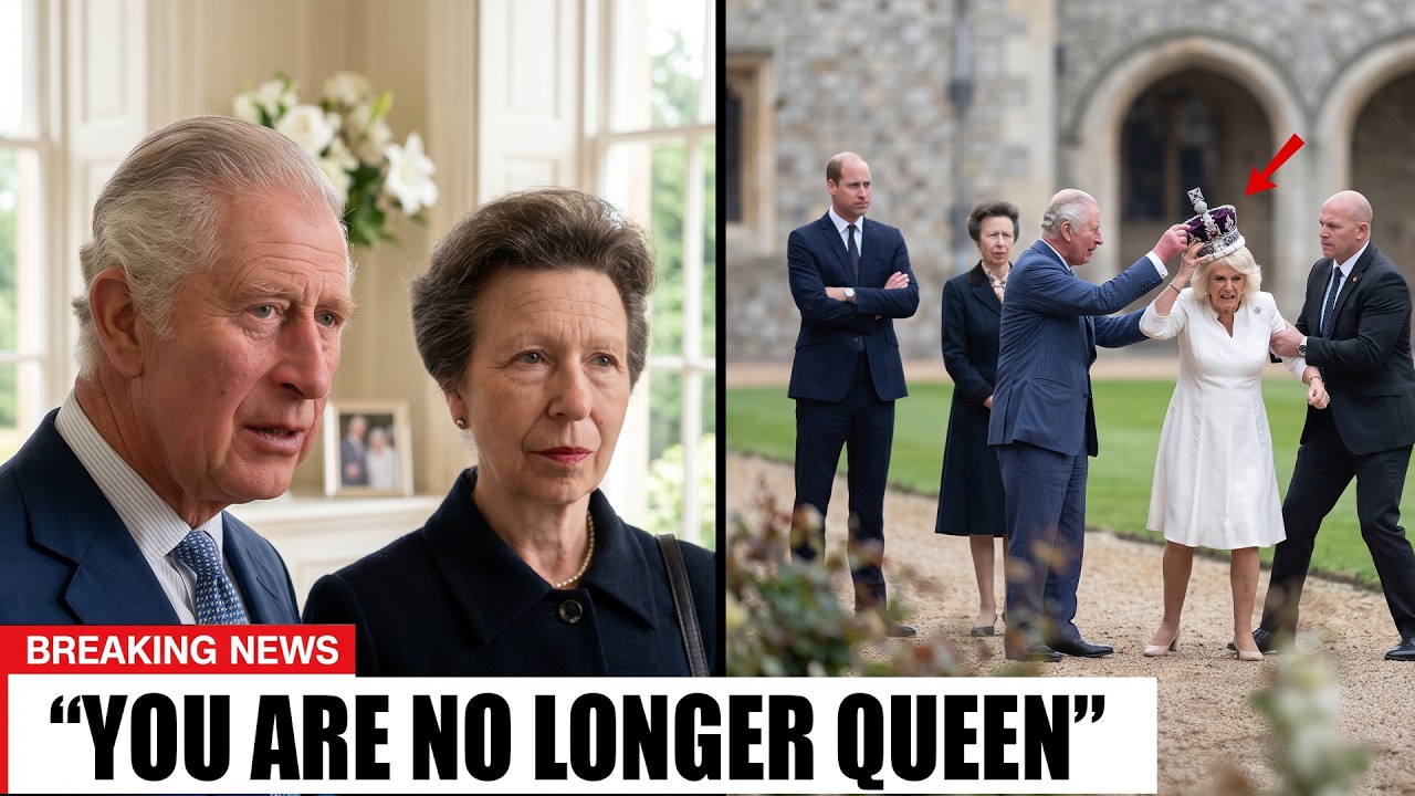1 MIN AGO: Charles & Anne Join Forces To Revoke Camilla's Queen Consort Title