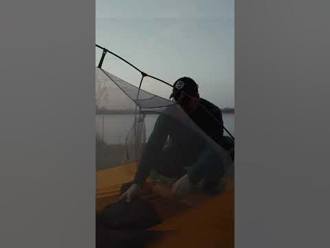 Первый раз один с палаткой #велопоход - YouTube