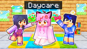 Pranking The DAYCARE Babysitter In Minecraft!