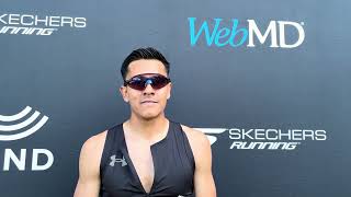 Abraham Alvarado 2nd Place 800m LA Sound Running Track Fest (ahead of Brazier, Kerr, Hoppel)