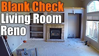 High Budget Living Room Remodel | THE HANDYMAN