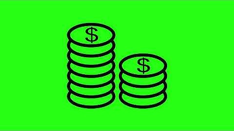 Animated Business Set on Green Screen With Pop-up Sound