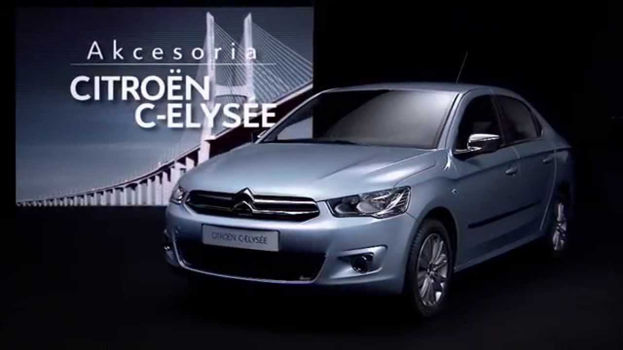 Akcesoria Citroën C-Elysee - Youtube