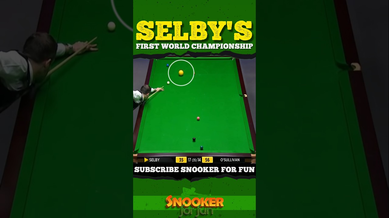 Selby first world championship 1| 