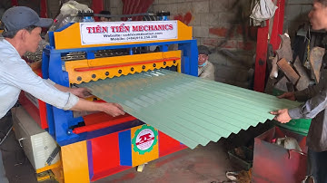 Máy Cán Tôn 2 Tầng Sóng tròn 14,5 Sóng Và 9 Sóng (Tiên Tiến : +84 918.258 298)