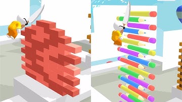 Chop Chop Samurai - Very Satisfying And Relaxing ASMR Slicing Game