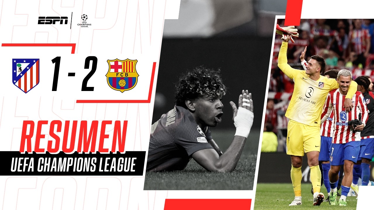 EL ATLETI ELIMINÓ AL BARÇA Y SE METIÓ EN SEMIS DE LA CHAMPIONS | Atl ...