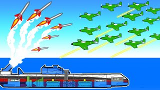 Can A BOSS Submarine Defeat NEW OVERPOWERED PLANES!?