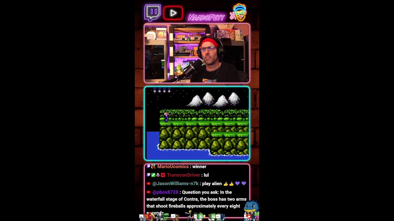 ZERO Deaths + NO Powerups | Contra (NES, 1987) | No Codes | Original Hardware: AV Famicom + CRT