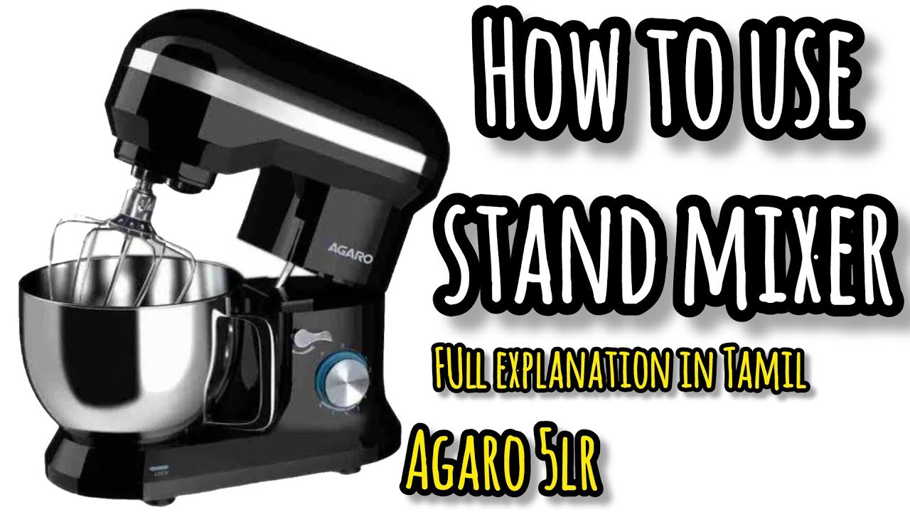 stand mixer இப்டி use பண்ணுங்க /how to use stand mixer in tamil 