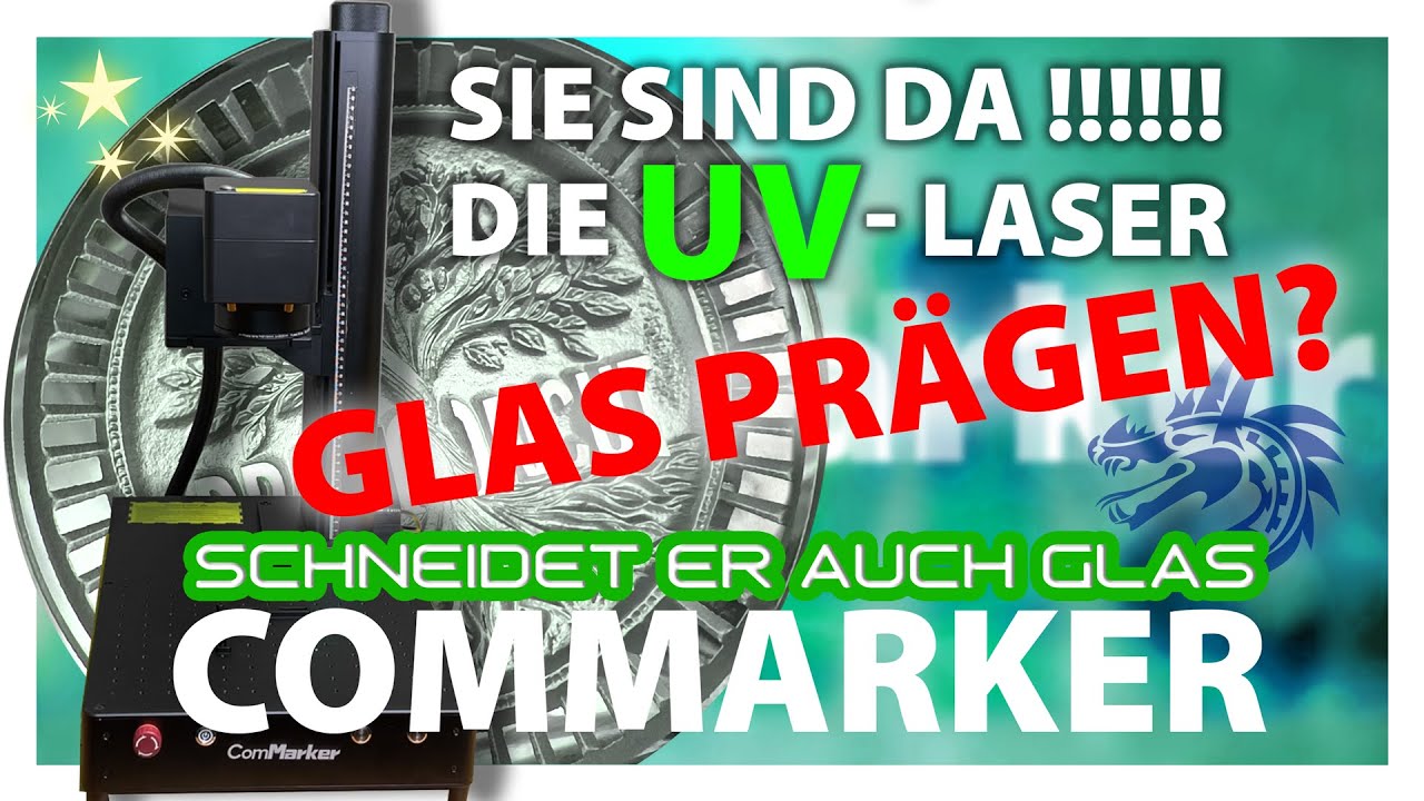 Omni 1 ComMarker UV-Laser - Glas Tiefengravuren - geht das?