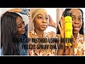 Trying the bald cap stocking method using GOT2b freeze spray ONLY!! #Namibianyoutuber