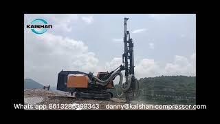 Kaishan KT25 Integrated DTH Drilling Rig for Surface Mine
