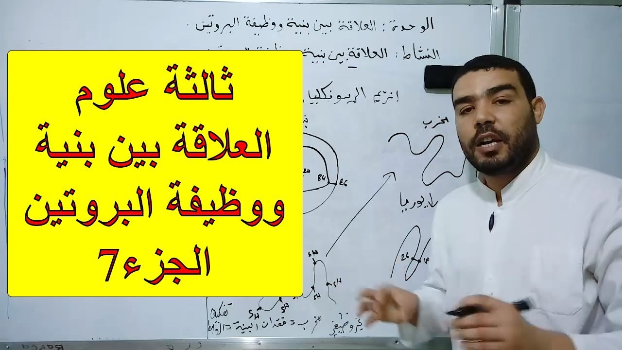 العلاقة بين بنية ووظيفة البروتين (الجزء7)
