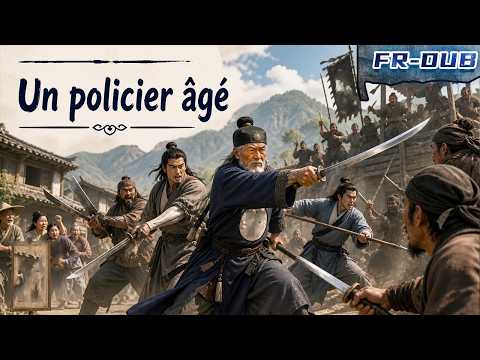 An elderly police officer | An elderly police officer helped villagers fend off mountain bandits.