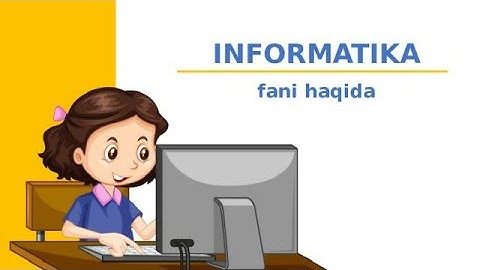 Informatika tarixi 5-sinf