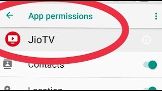 Fix JioTv Problem Solve || And All Permission Allow JioTv in Xiaomi Redmi Note 5 Pro