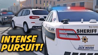 CRAZY FAKE BRITISH LADY RUNS FROM POLICE!!!  RPF  ER:LC Liberty County Roleplay  S2 EP 10