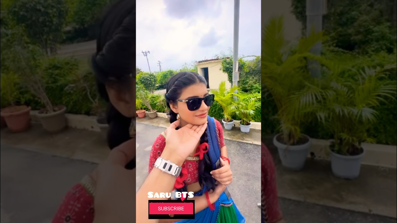 Saru and Ved cute masti video BTS | Saru New Video Behind The Scean #shorts #trending #short