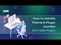 How to Identify Theme & Plugin Conflict with QSM