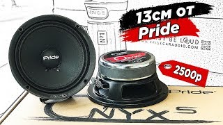 Замена штатки за 2500р. Pride Onyx 5. Динамики 13см