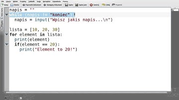 Podstawy Pythona - 08 Pętle