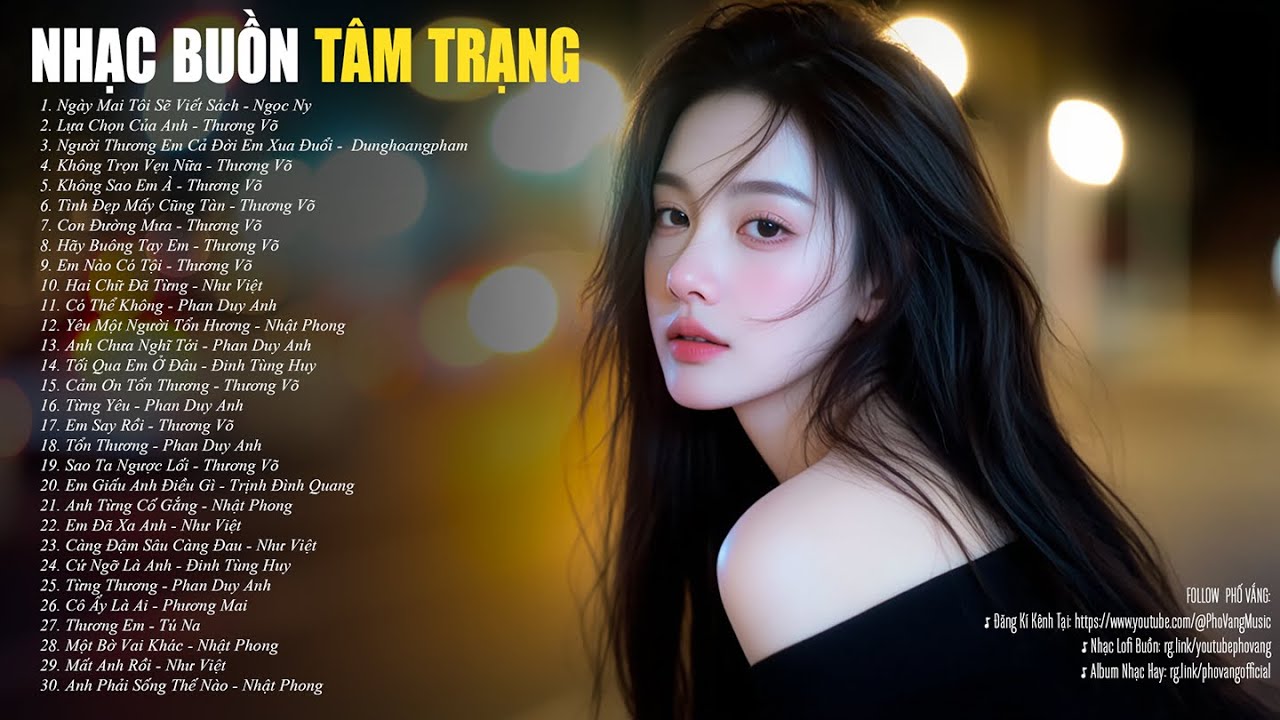Playlist Tâm Trạng Cho Những Ngày Cô Đơn 🌧️