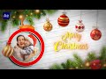 Merry Christmas Slideshow Opener | After Effects Tutorial | Effect For You