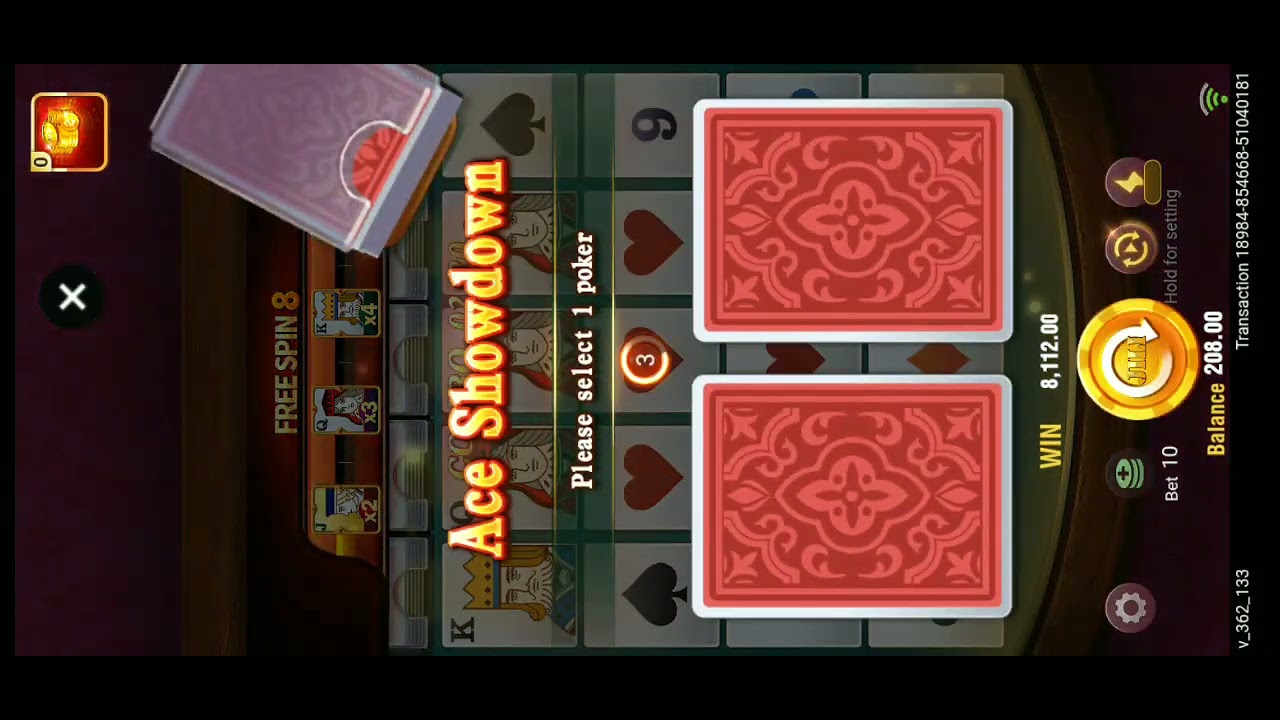 Jili WILD Ace  10 taka Spin Big win 