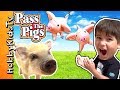 Pass The Pig Game with Our Pig + Surprise Toys