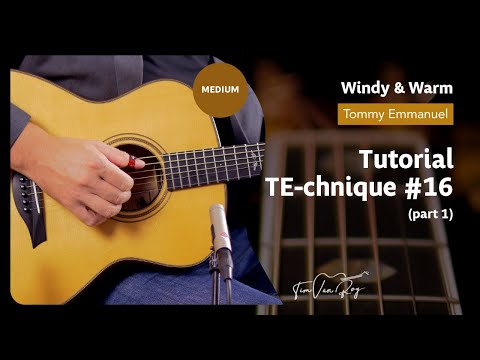 Windy amp Warm Tommy Emmanuel Tutorial Part 1