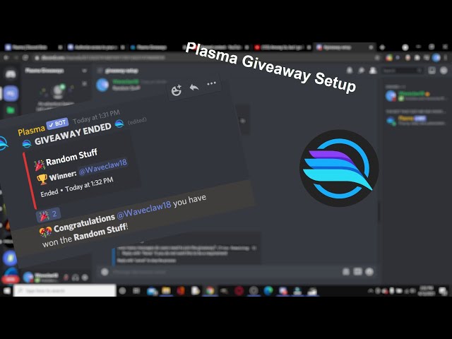 How to Create the ULTIMATE Giveaway with Plasma on Discord 