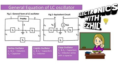 General equation of LC Oscillators || ELECTRONICS with EZHIL
