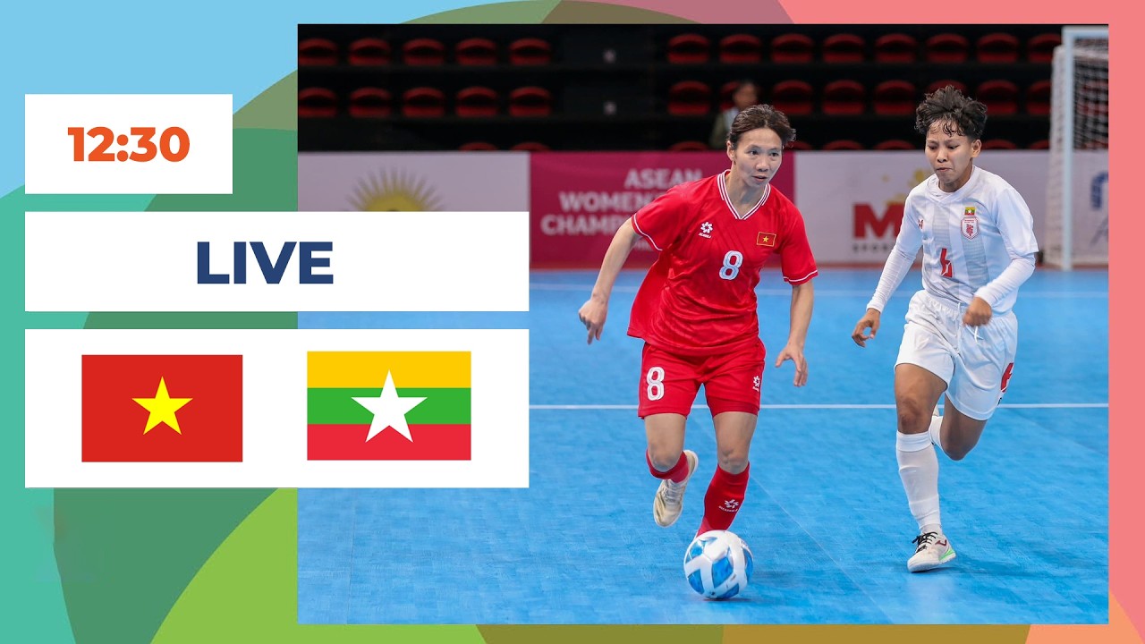 Nữ Việt Nam vs Nữ Myanmar | Futsal Asean | Quyết Gieo Sầu Cho Đối Thủ