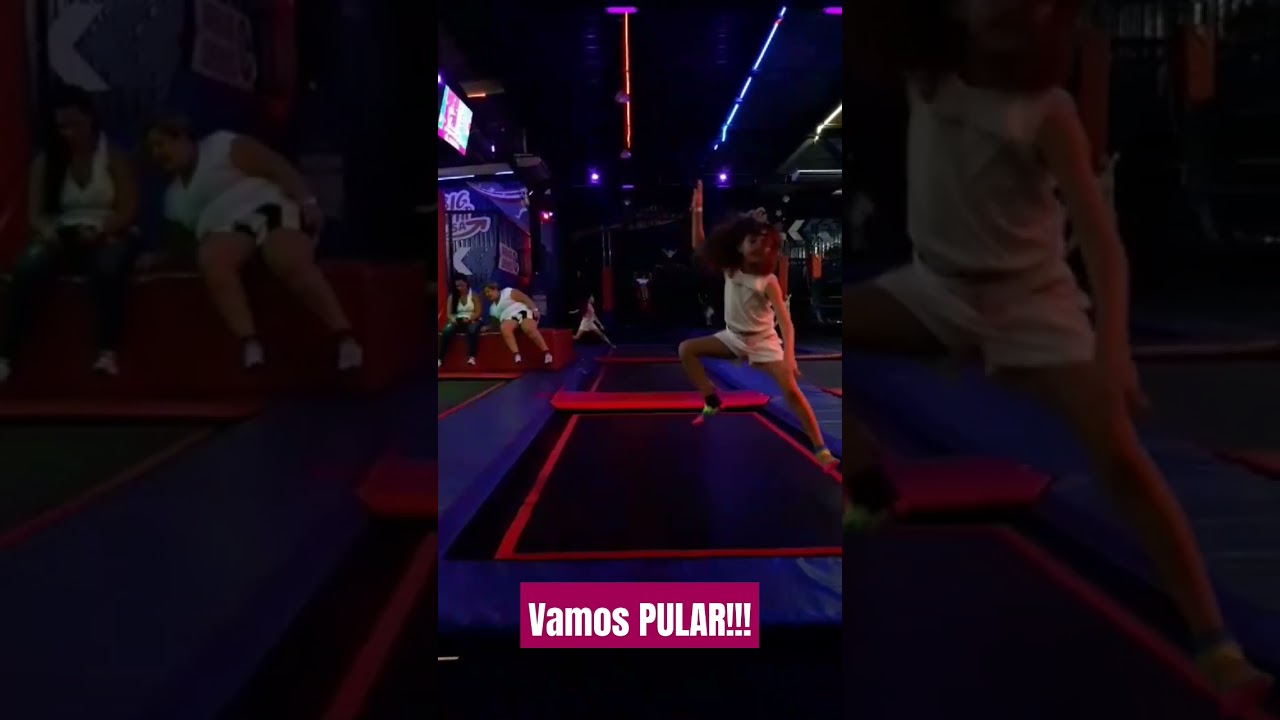 Meu pulo especial no Big Jump USA no meu niver de 8 anos!