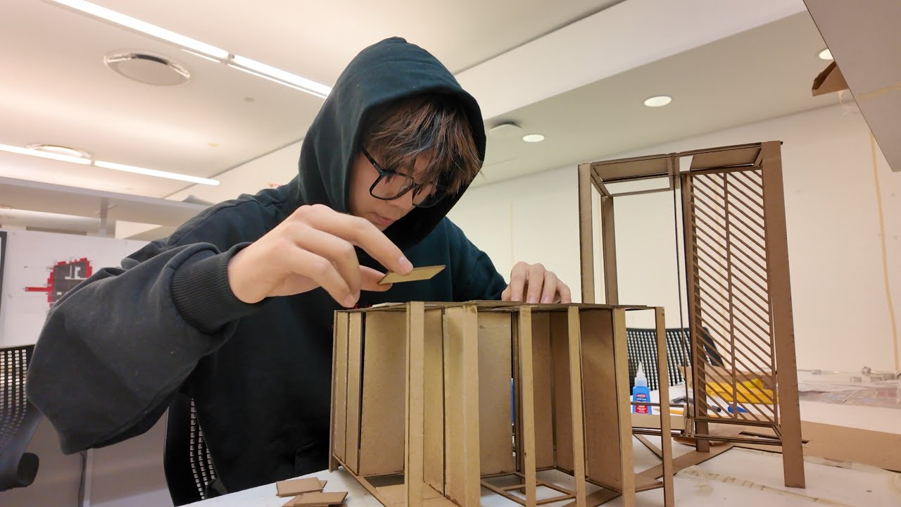 72 HOUR STUDY VLOG: midterms, architecture pin-ups, classes